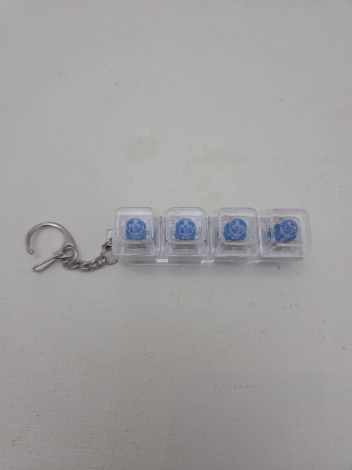 Llavero Llavero Probador de Teclado Mecánico LED RGB (4 Teclas)
