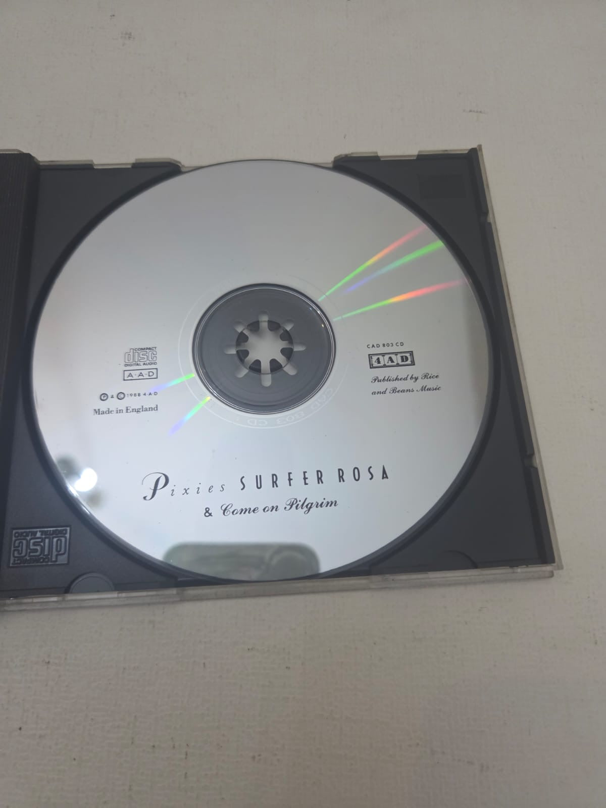 Pixies - Surfer Rosa & Come On Pilgrim (CD Edición 4AD Reino Unido)