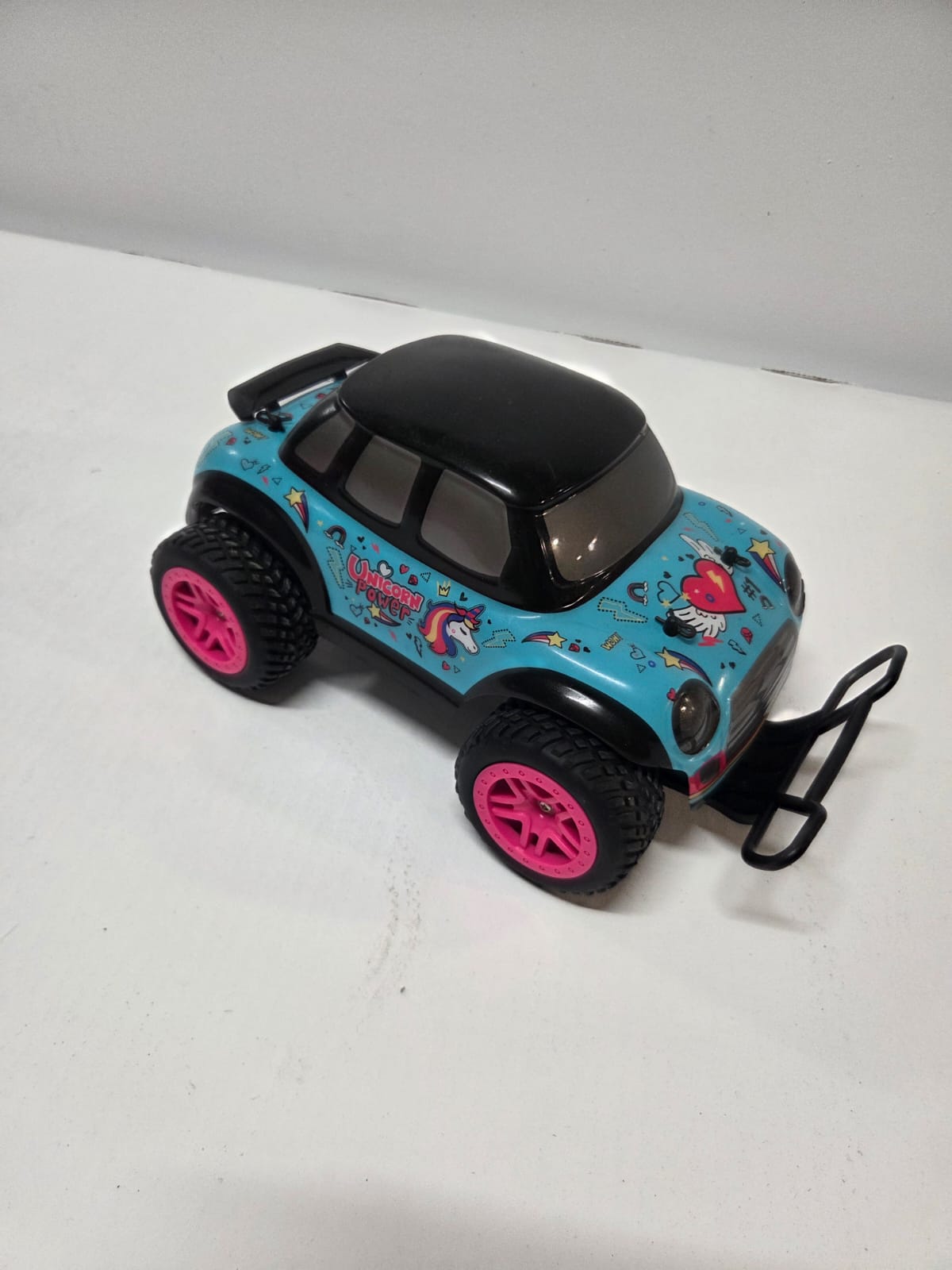Coche Teledirigido Infantil "Unicorn Power" RC - Coche de Juguete Radiocontrol Off-Road con Mando
