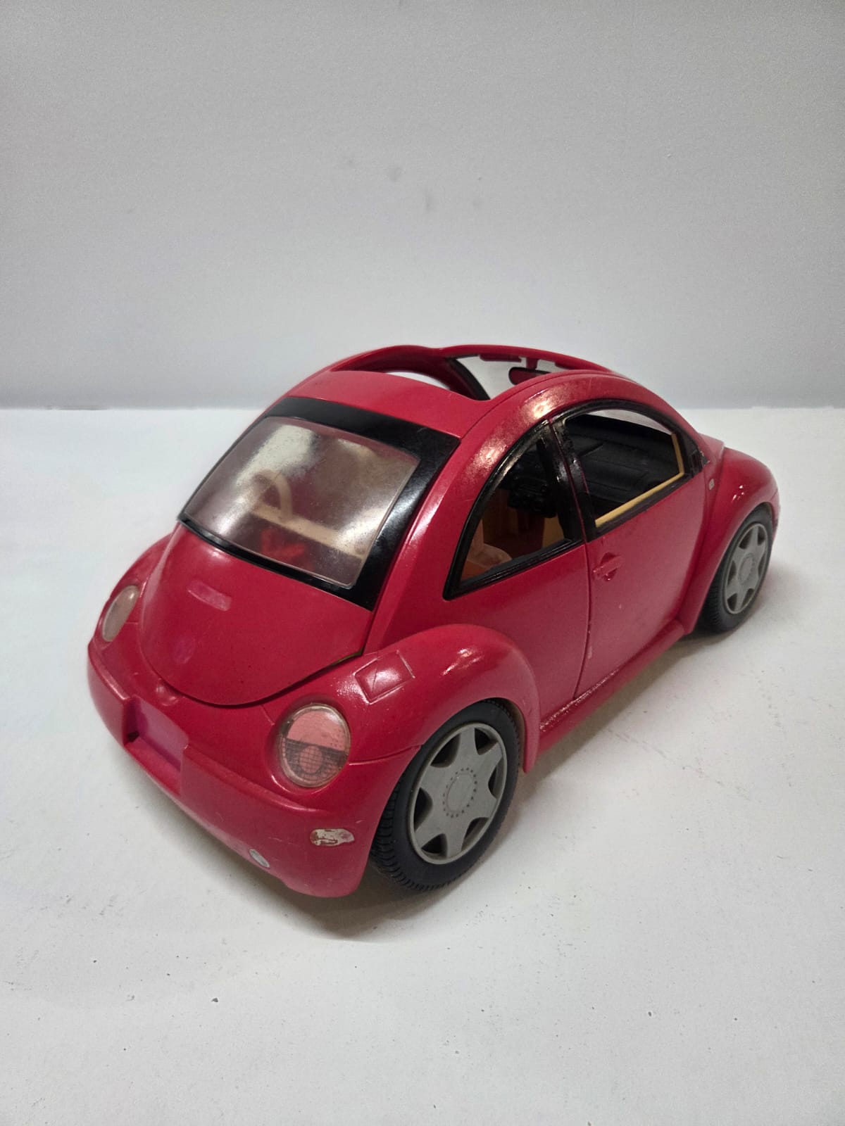 Auto Coche Barbie Volkswagen Beetle Rosa Vintage (Año 2000 - Mattel) – Repuestos / Restauración