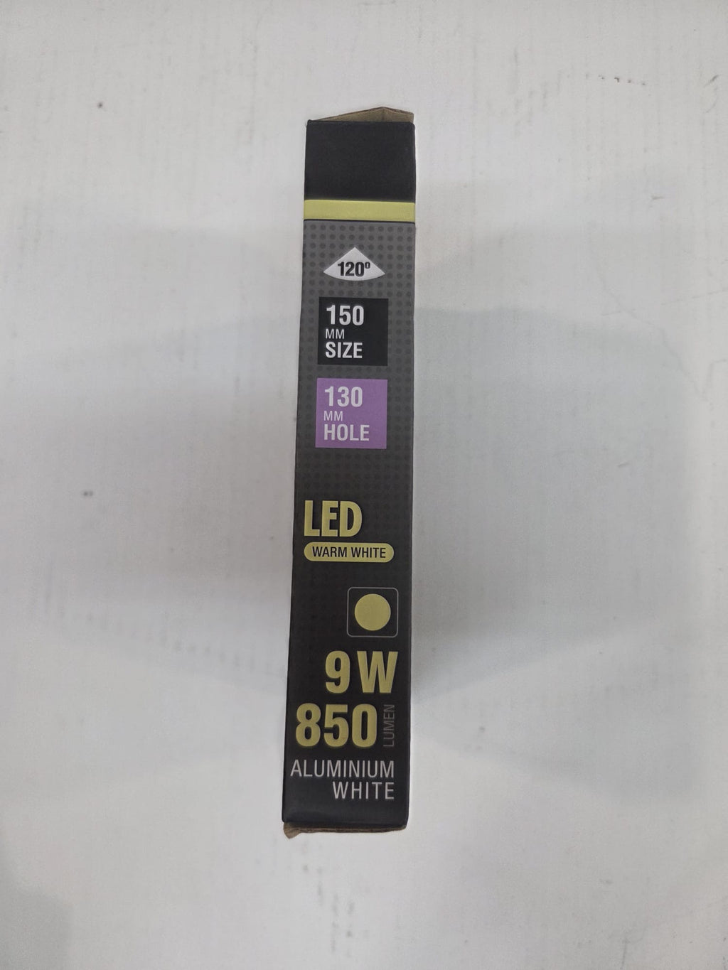 Panel LED Empotrable Cuadrado MATEL 9W – Luz Cálida 2700K (850 Lumens, Aluminio Blanco)