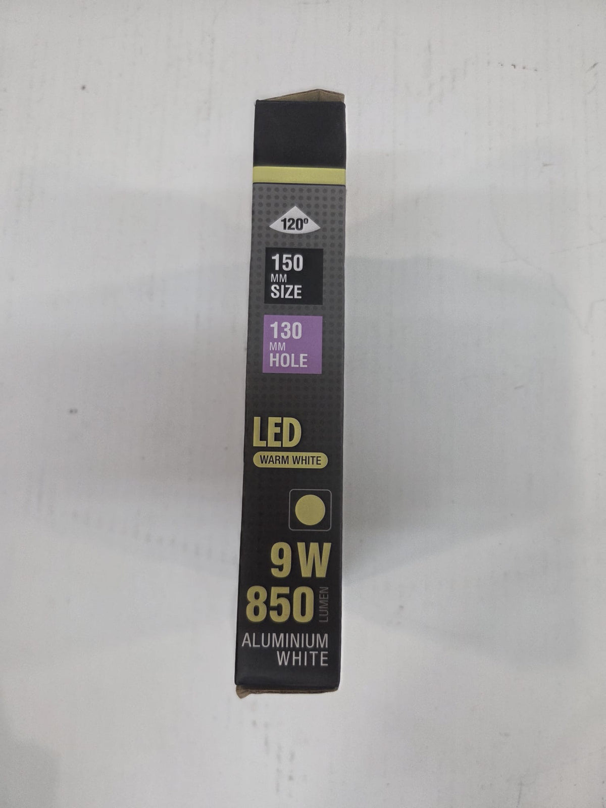 Panel LED Empotrable Cuadrado MATEL 9W – Luz Cálida 2700K (850 Lumens, Aluminio Blanco)