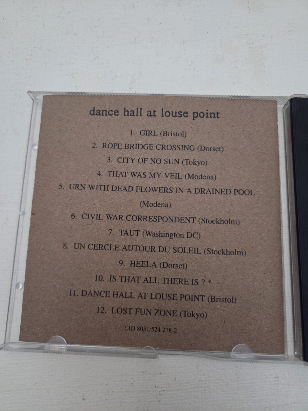 CD PJ Harvey & John Parish – Dance Hall at Louse Point (1996)