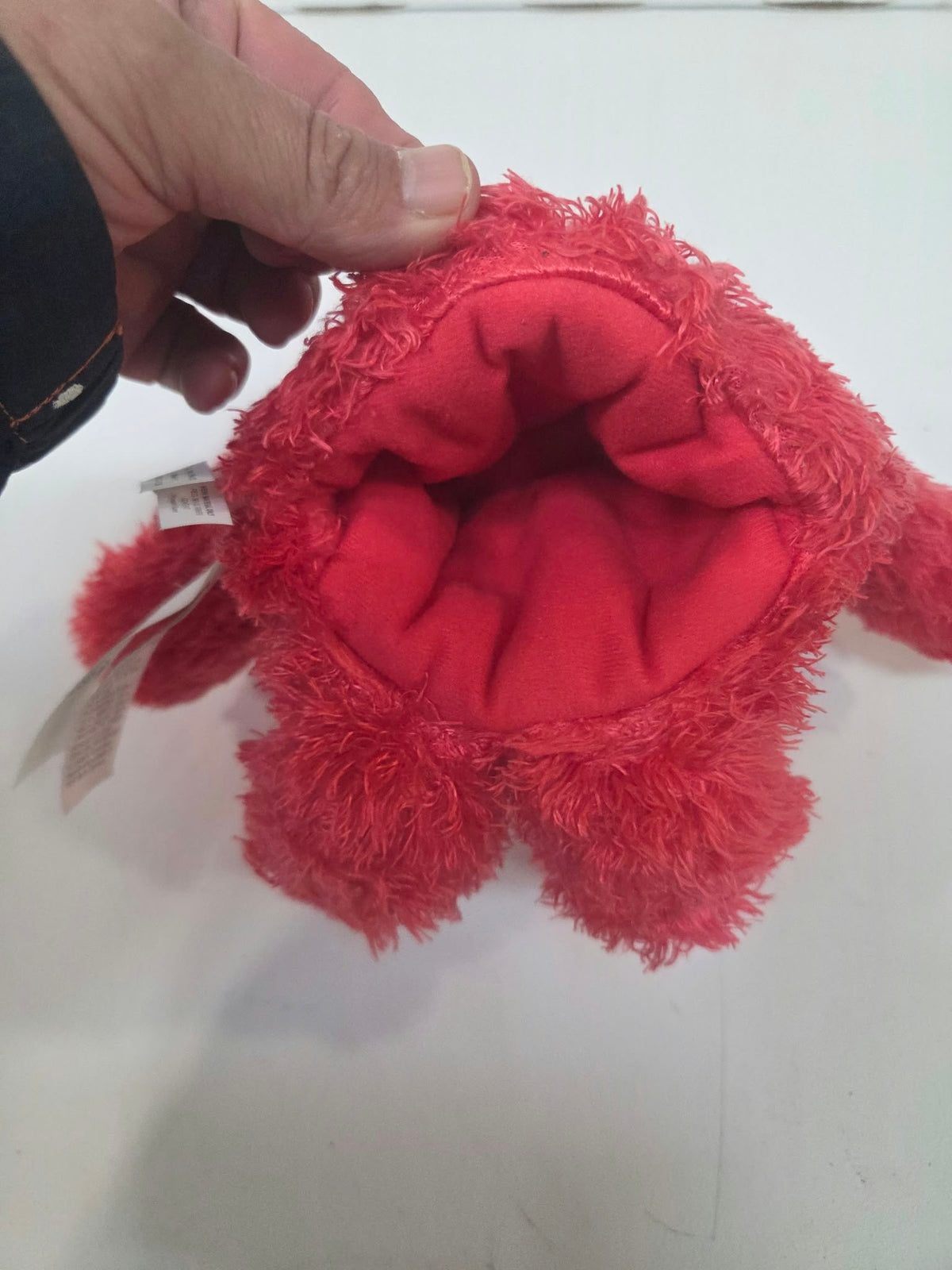 Títere / Marioneta de Peluche Elmo Sesame Street (Barrio Sésamo) - Miniso (30 cm)