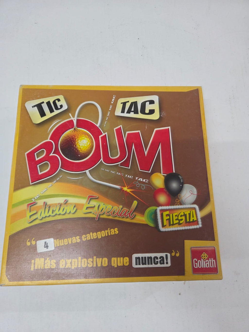 Juego de Mesa Tic Tac Boum: Edición Especial Fiesta (Goliath) – Usado / Segunda Mano