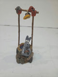 Figura Artesanal "Burro en el Pozo" – Souvenir de Cosquín (Córdoba) - 15 cm
