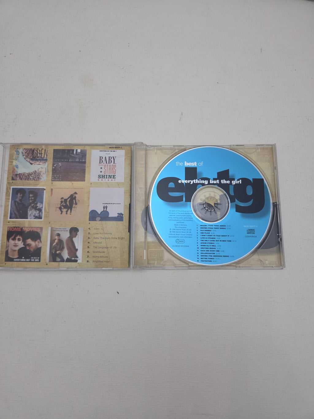 . CD Everything But The Girl – The Best of EBTG (1996)