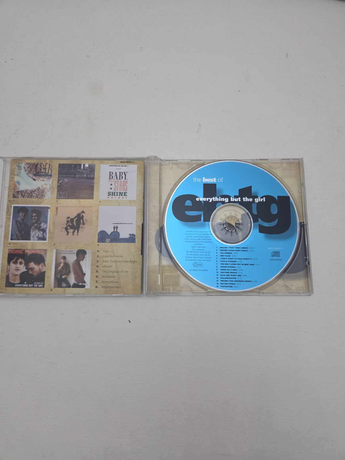 . CD Everything But The Girl – The Best of EBTG (1996)