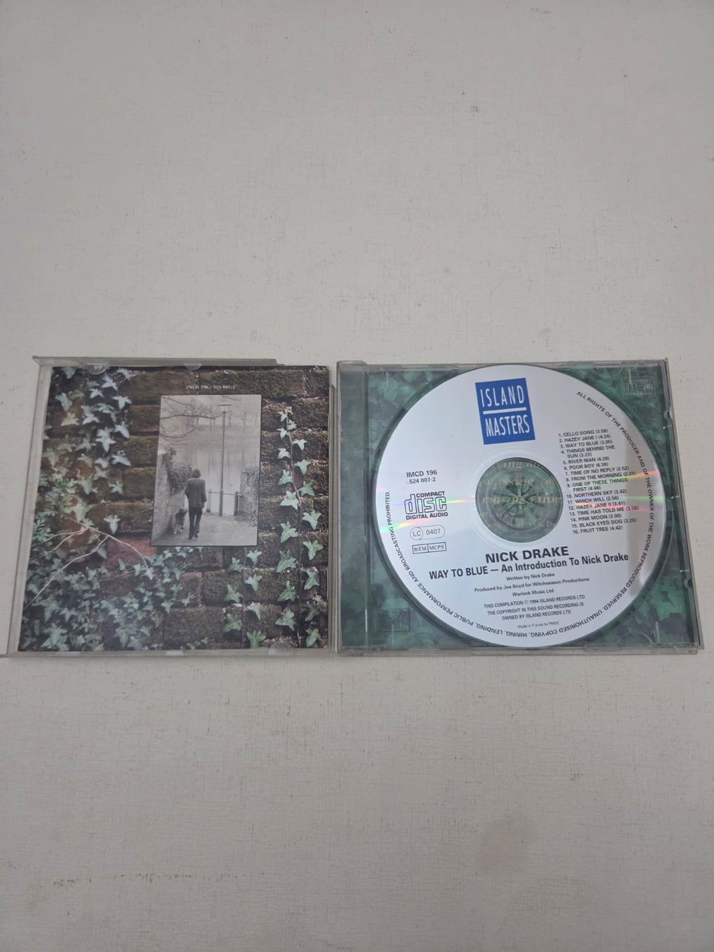 CD Nick Drake – Way To Blue: An Introduction To Nick Drake (1994, Island Masters)