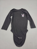 Body manga larga gris Lupilu "Indian Bunny" (Talla 6-12 meses /