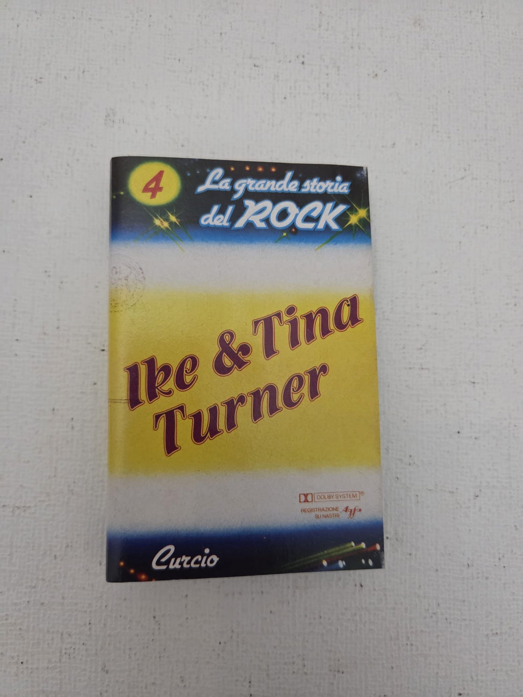 Cassette Ike & Tina Turner - La Grande Storia del Rock Vol. 4 (Curcio)