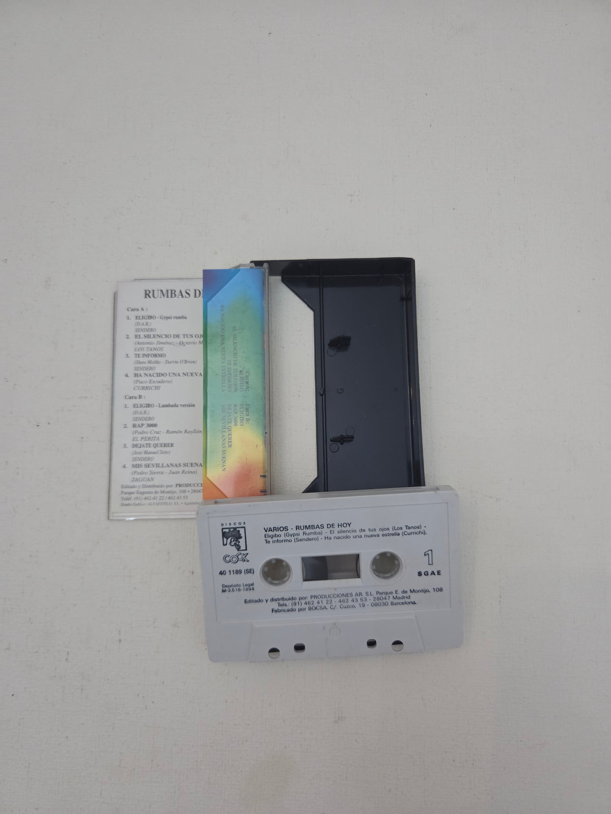 Cassette Rumbas de Hoy – Varios Artistas