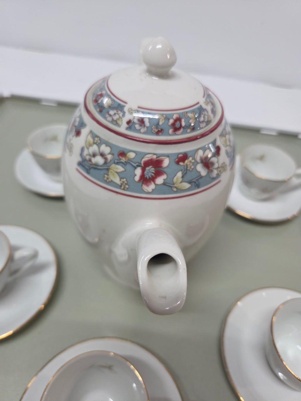 Juego de café vintage de porcelana Porzelanit