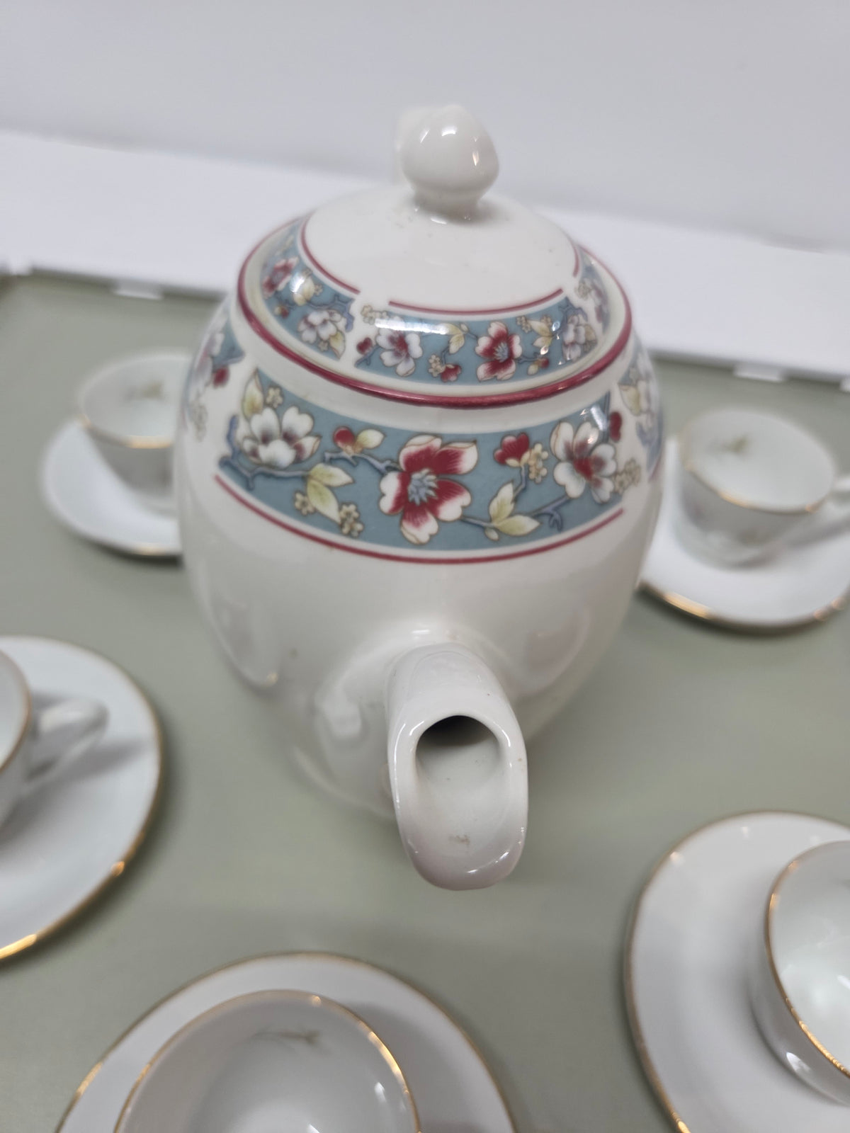 Juego de café vintage de porcelana Porzelanit