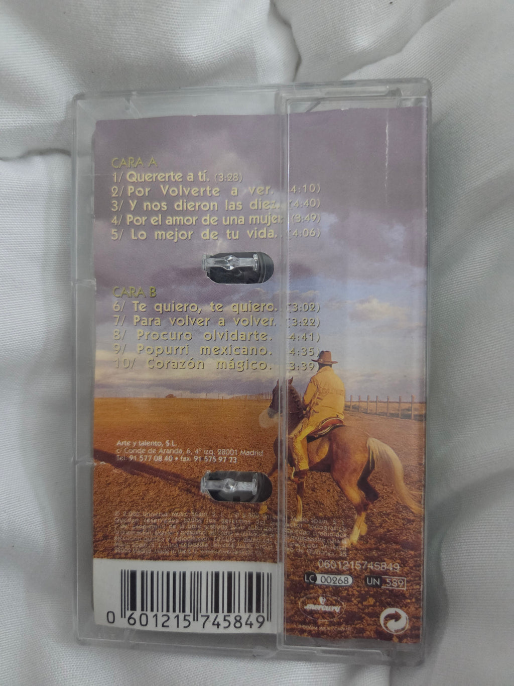 Cassette Bertín Osborne – Sabor a México (Original)