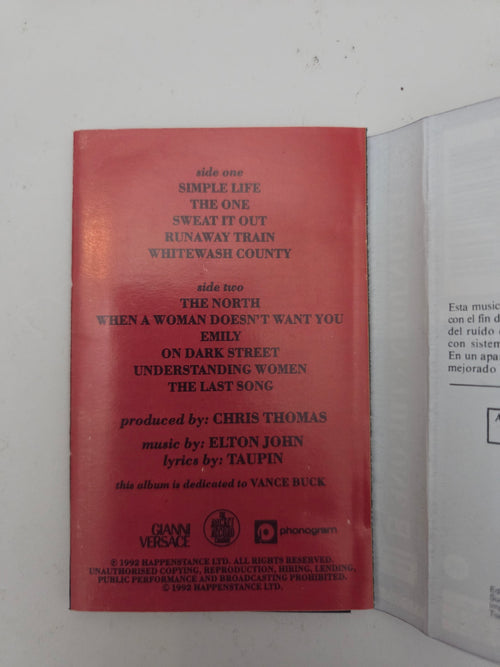 :
Elton John – Cassette Original "The One