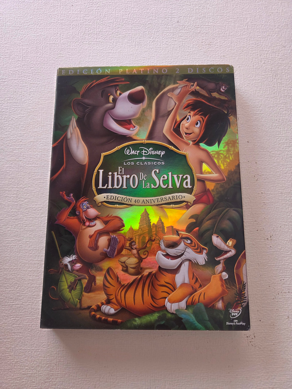 DVD El libro de la selva.