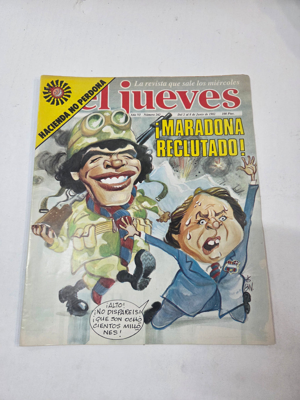 Revista "El Jueves" de 1982