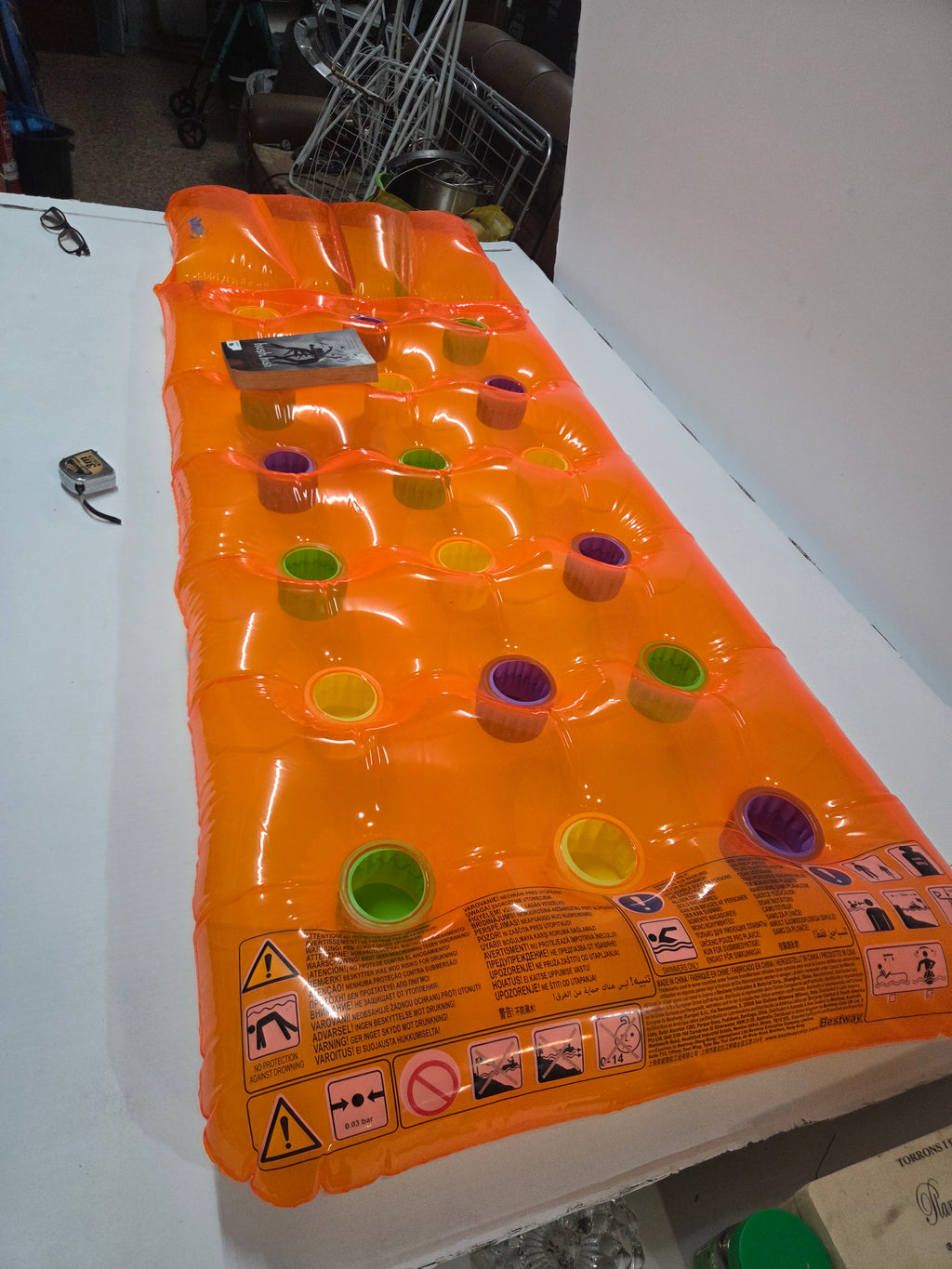 Flotador hinchable colchoneta