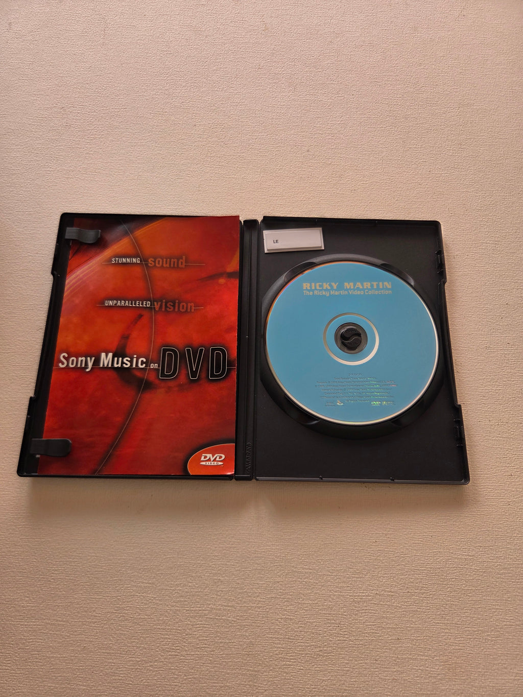 DVD de Ricky Martín