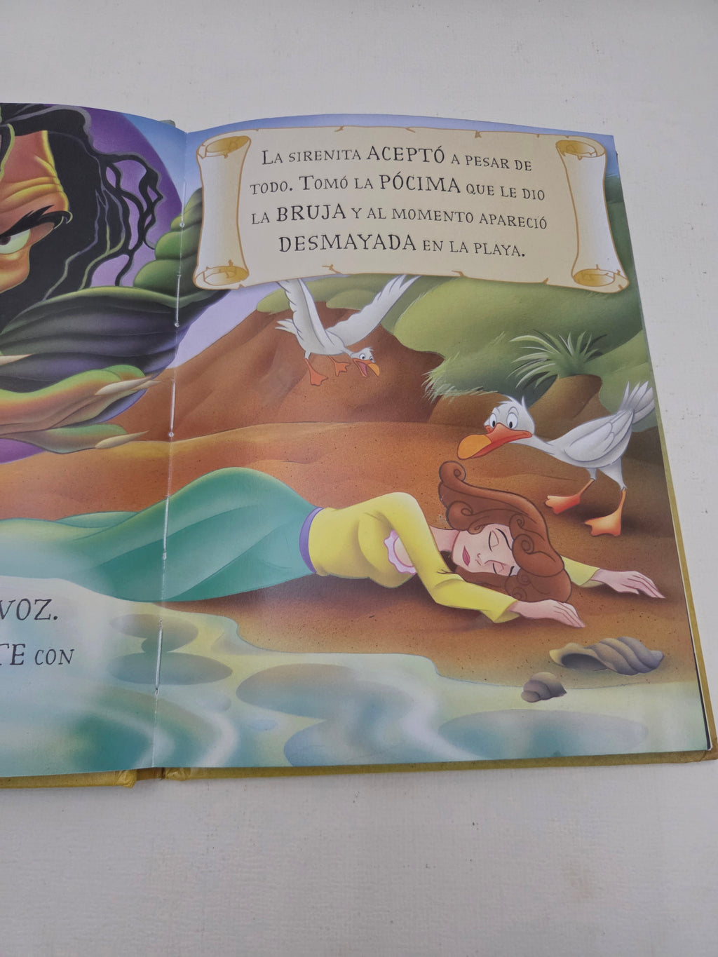 Libro Infantil Cuentos Maravillosos: La Sirenita / Los Tres Cerditos