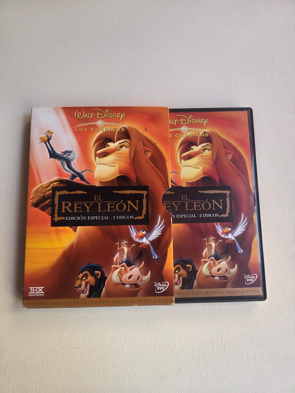 DVD El rey León