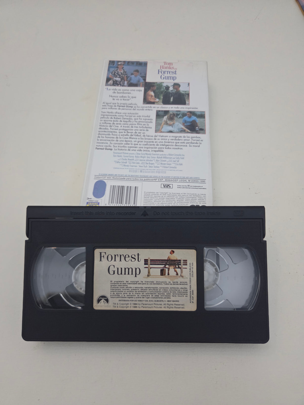 :
Película VHS Forrest Gump - Tom Hanks
