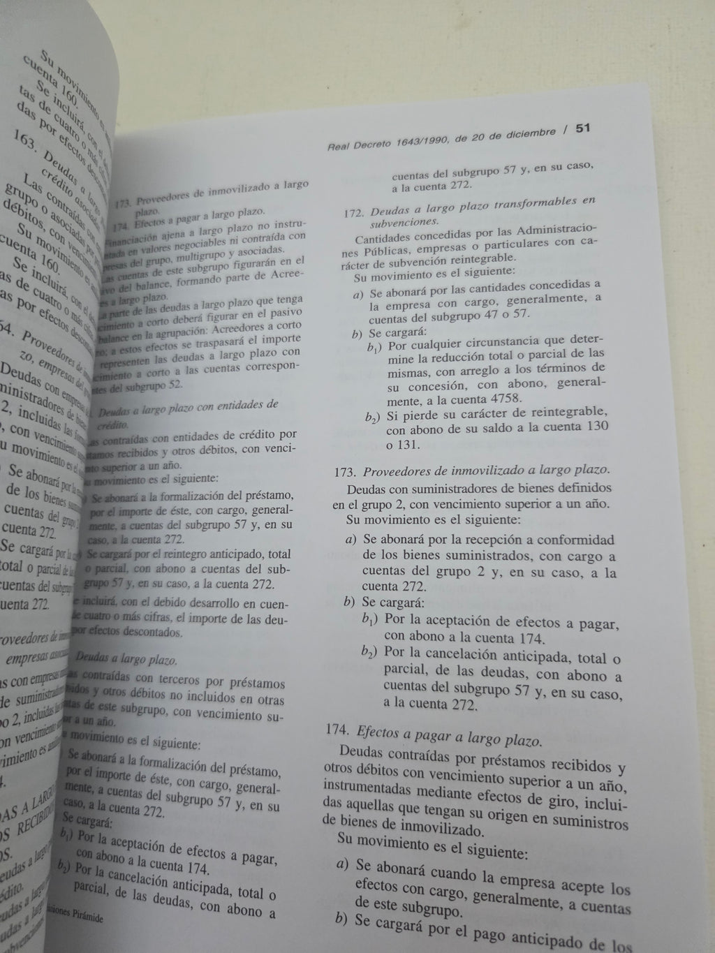 Plan General de Contabilidad (6.ª Edición)