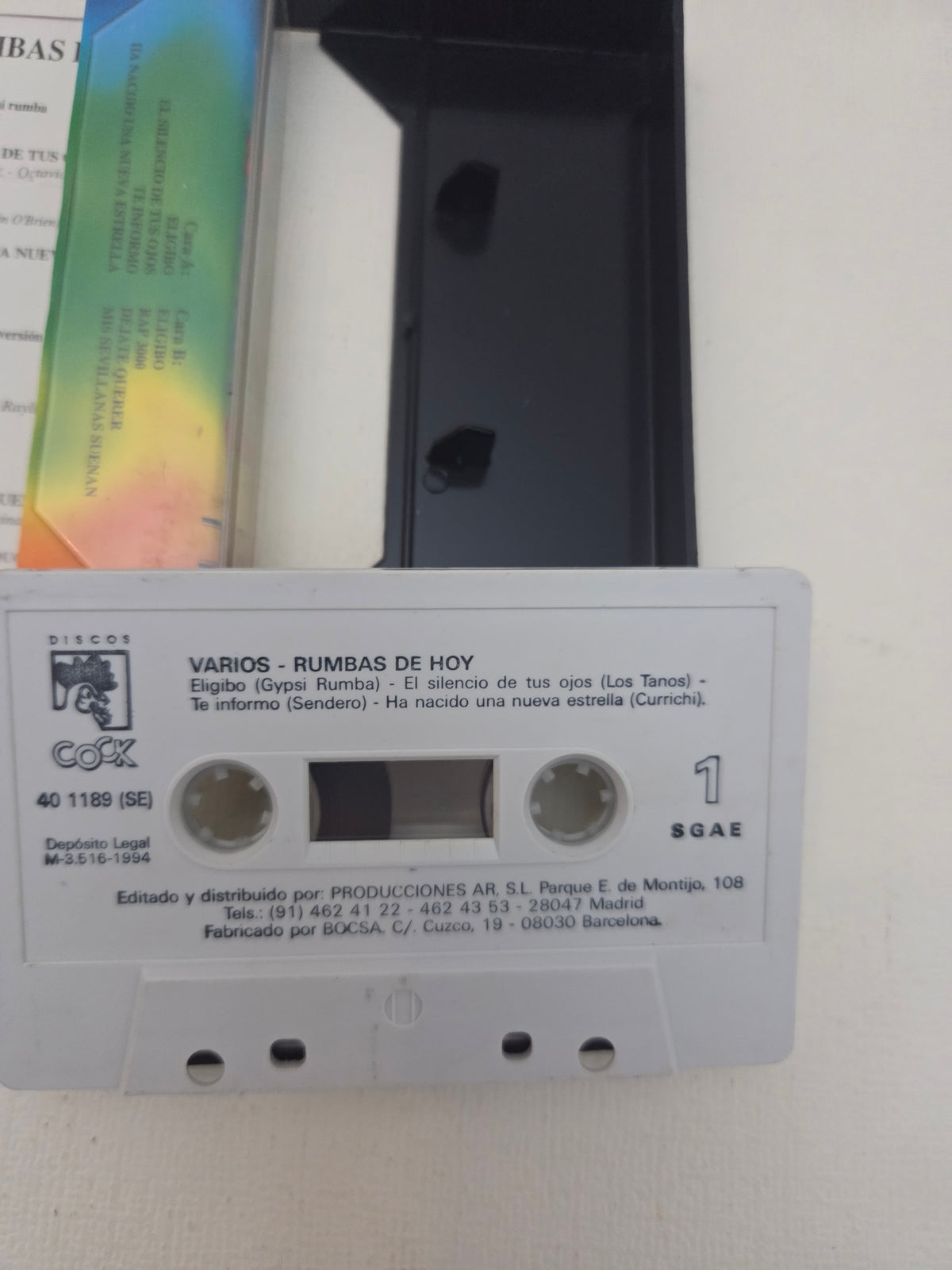 Cassette Rumbas de Hoy – Varios Artistas