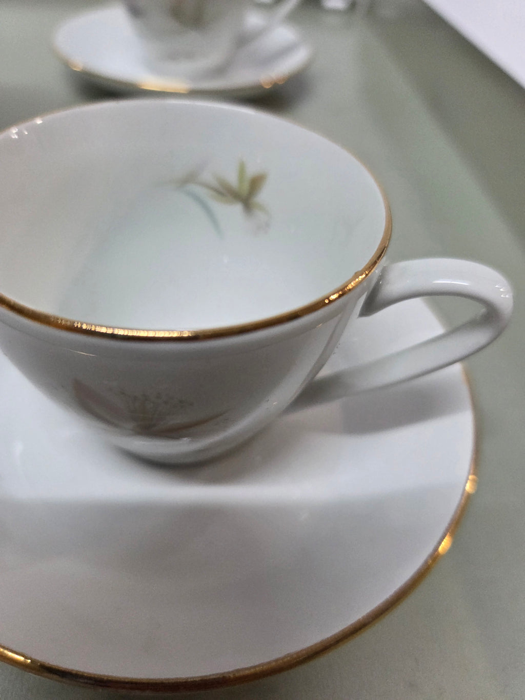 Juego de café vintage de porcelana Porzelanit