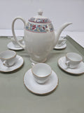 Juego de café vintage de porcelana Porzelanit