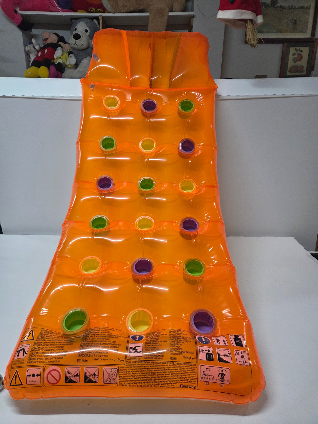 Flotador hinchable colchoneta