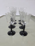 Lote de 8 copas vintage francesas