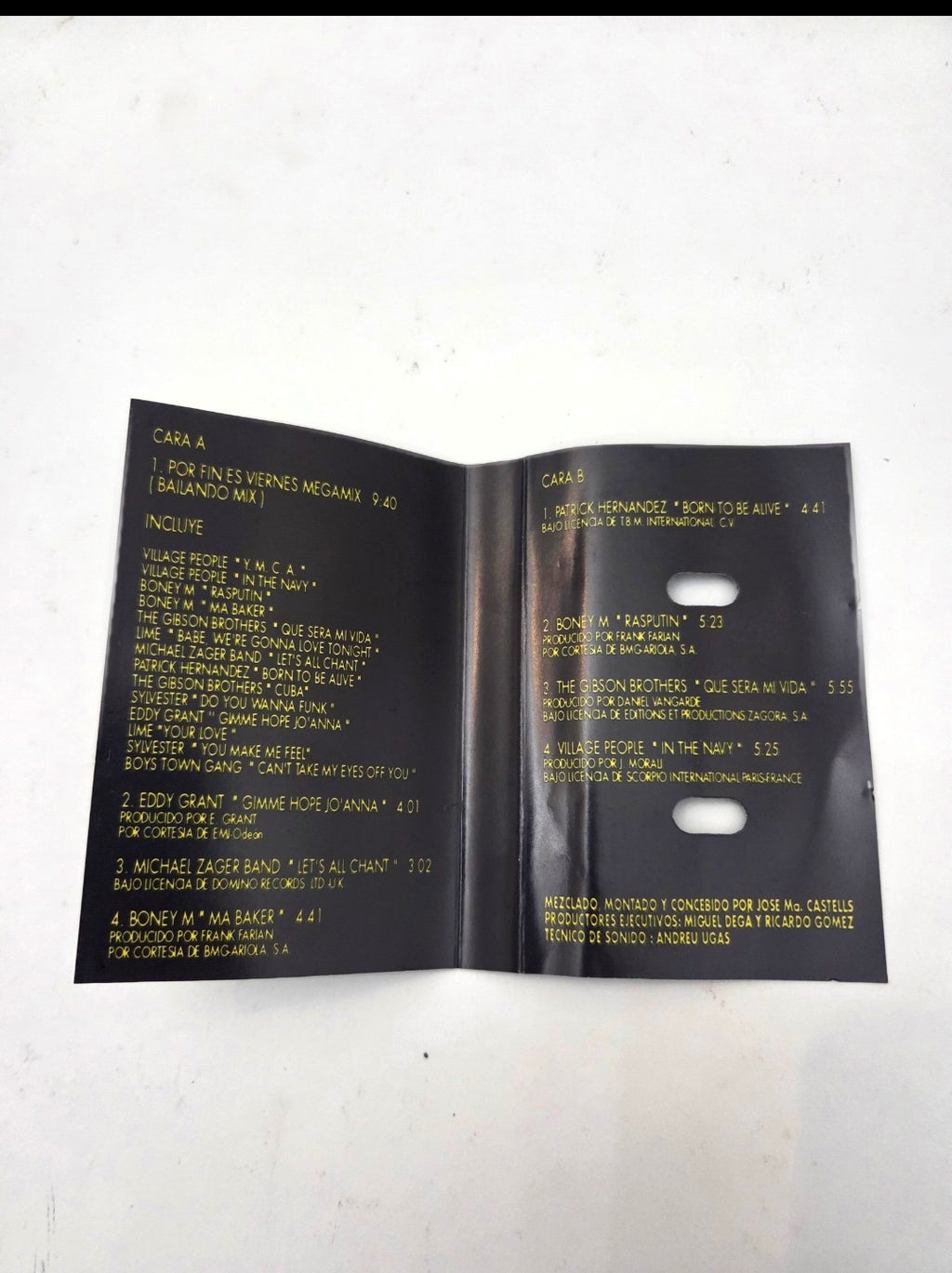 Cassette Varios Artistas - Por Fin Es Viernes