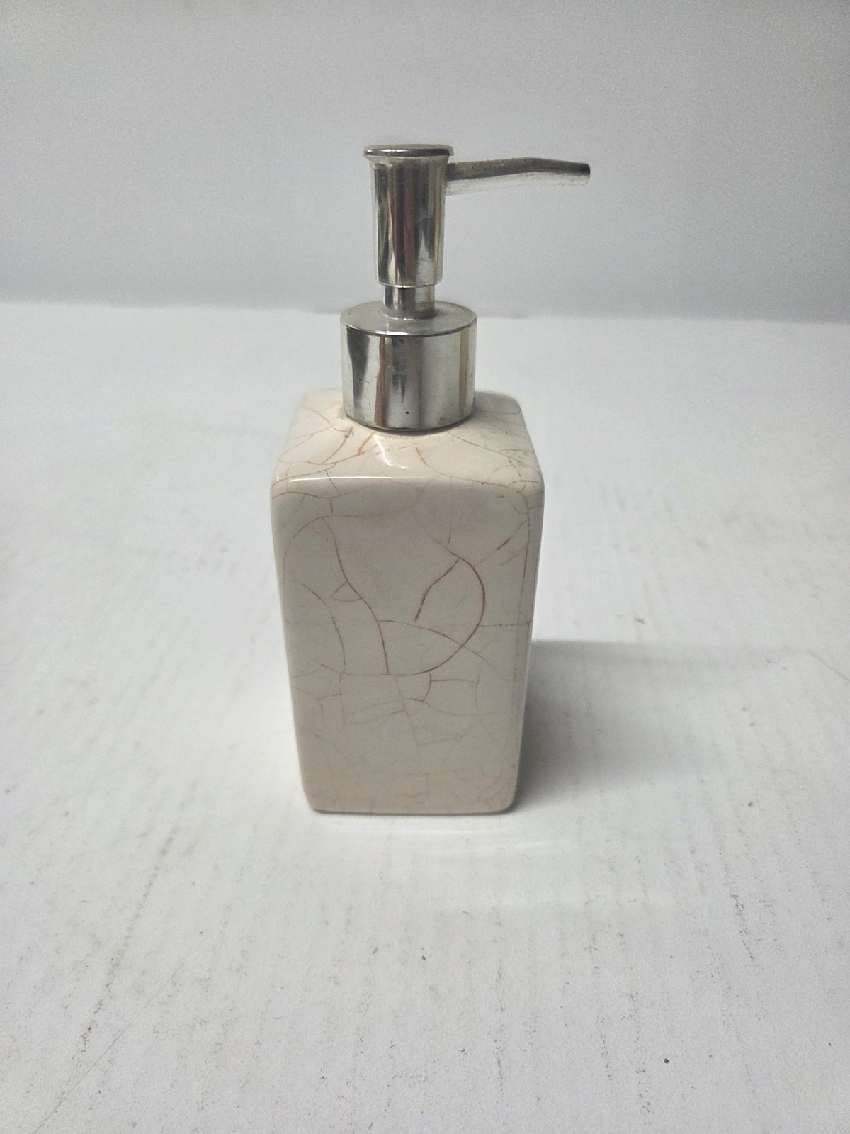Dosificador de jabón vintage de cerámica con búhos