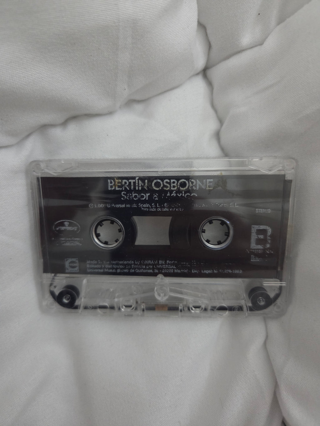 Cassette Bertín Osborne – Sabor a México (Original)