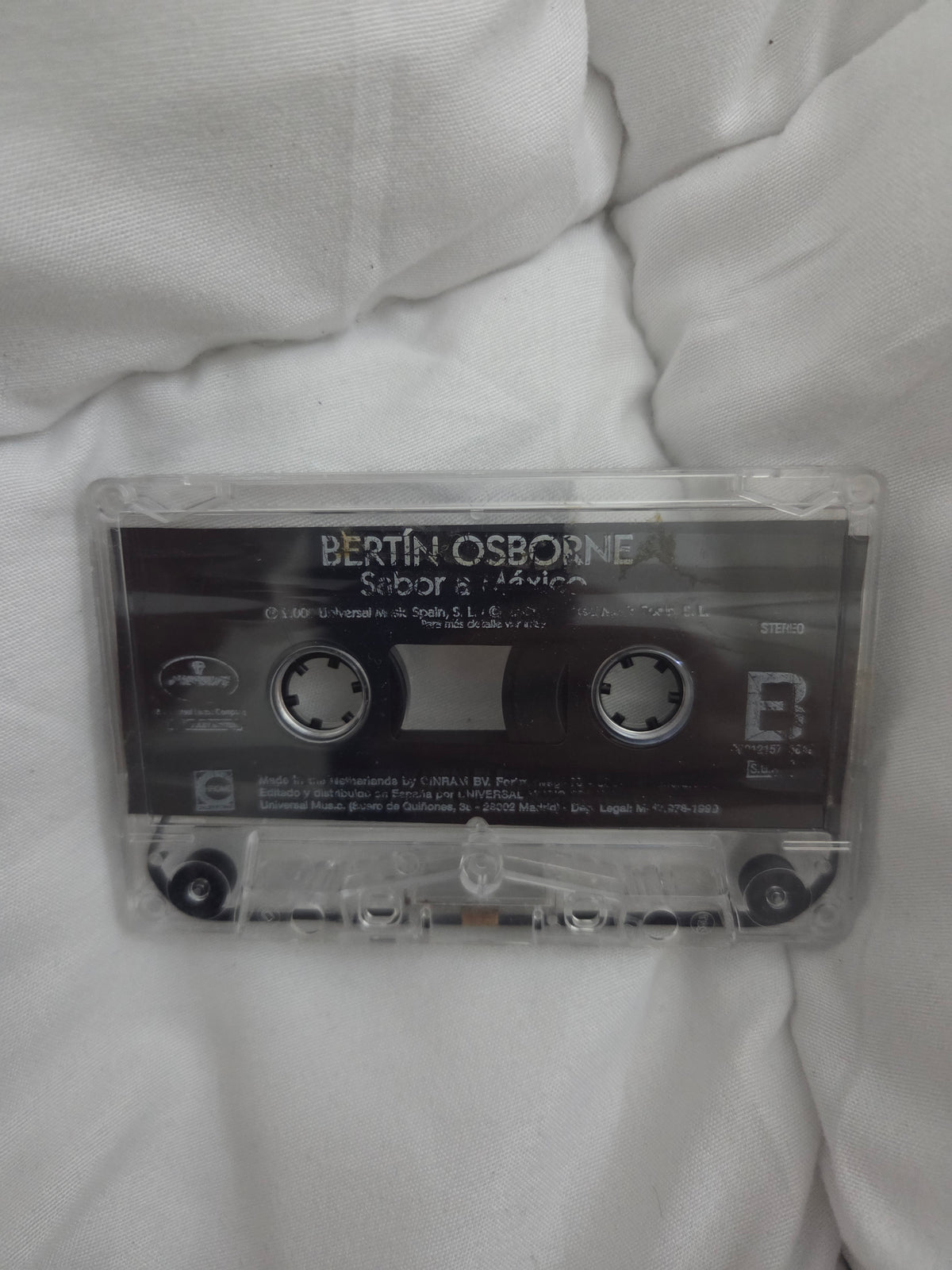 Cassette Bertín Osborne – Sabor a México (Original)
