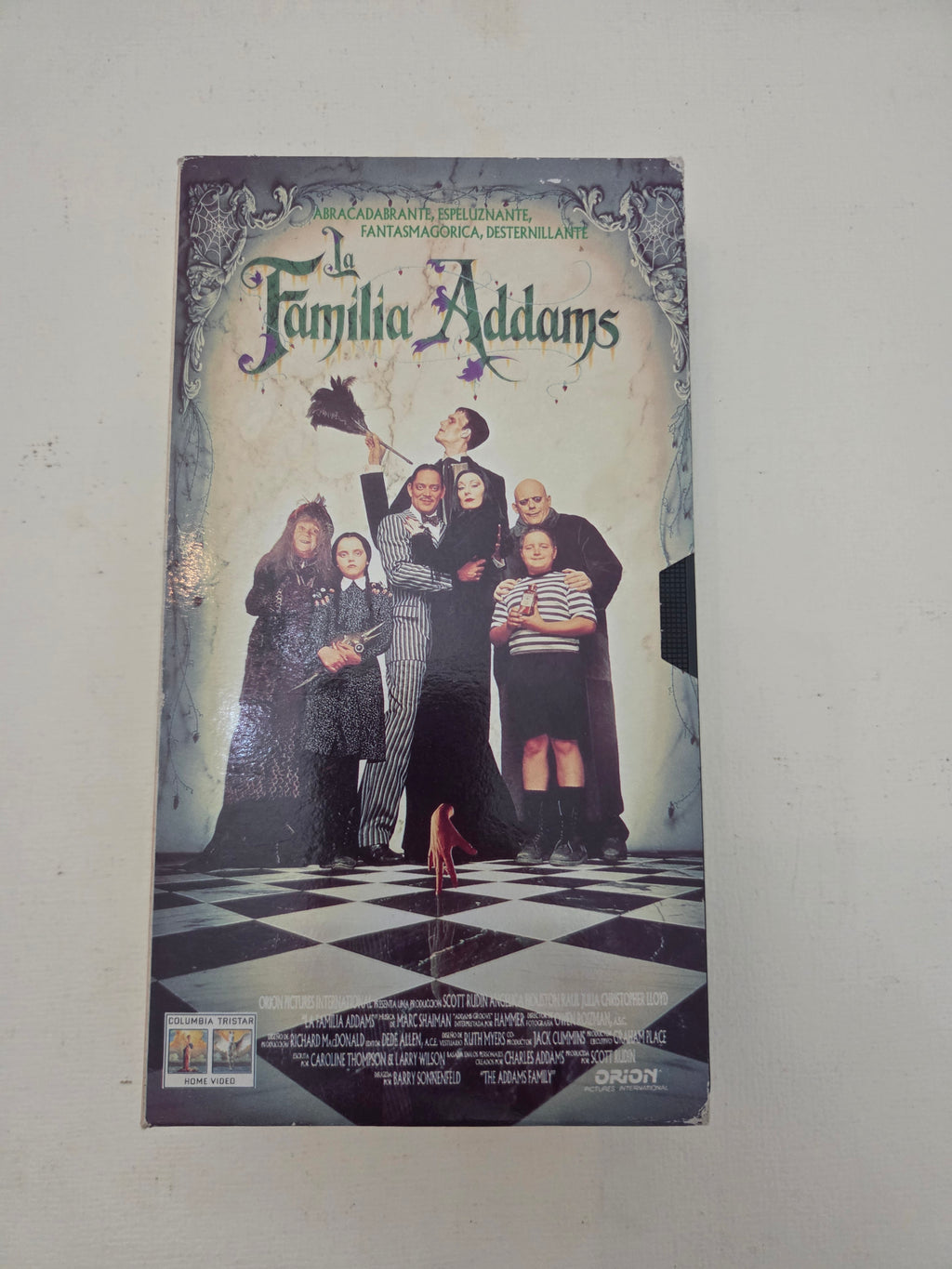 Cinta VHS La Familia Addams (1991)