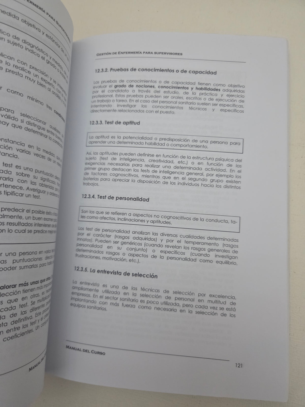 Gestión de Enfermería para Supervisores