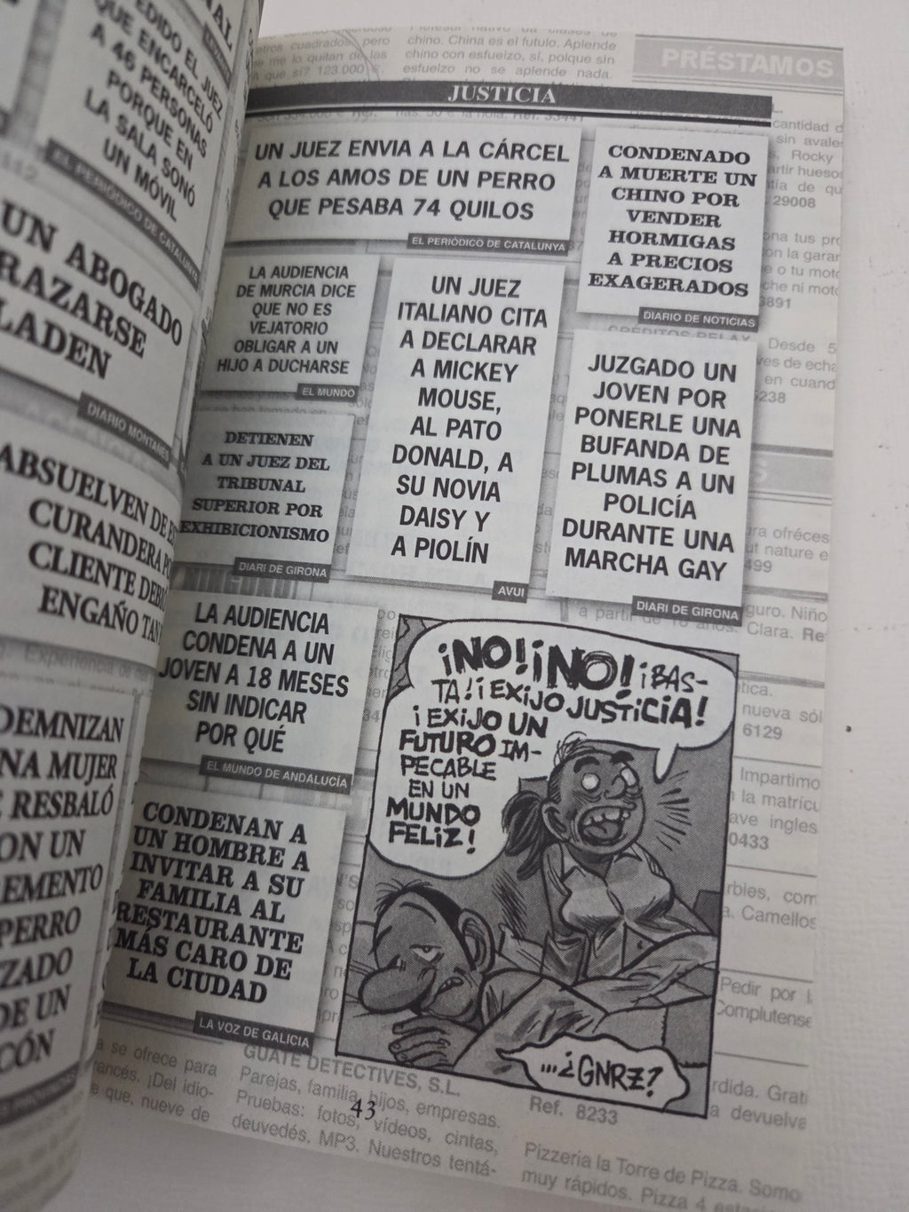 Recortes de la Prensa Seria - El Jueves.