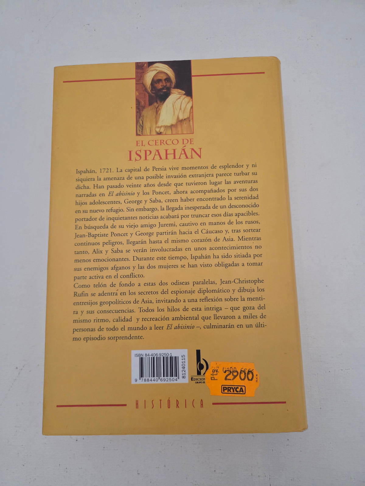 "El Cerco de Ispahán" - Jean-Christophe Rufin
