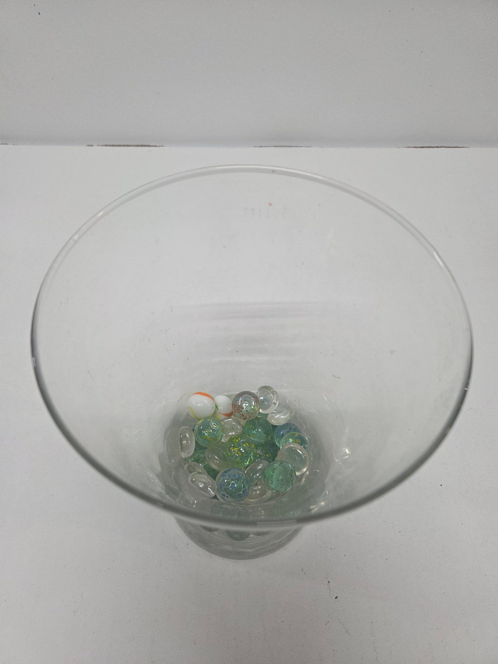Jarrón Florero de Cristal Transparente
