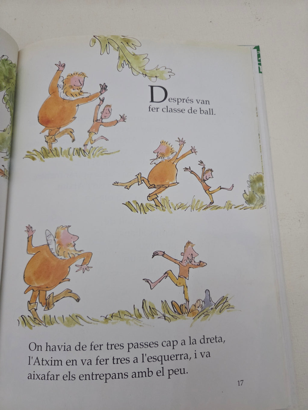 Libro Infantil "Atxim!" - Quentin Blake Edición en Catalán,