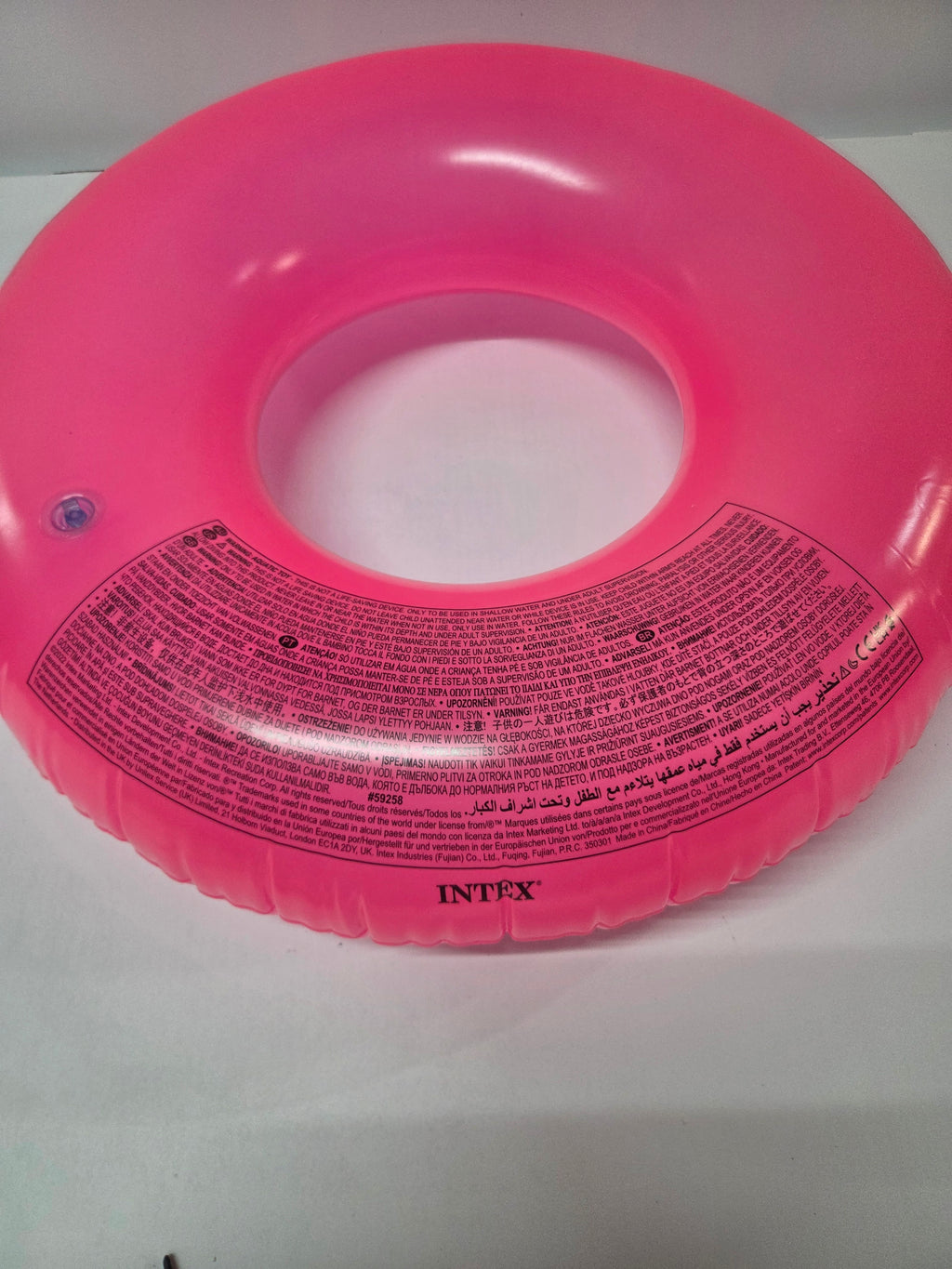 Flotador rosa