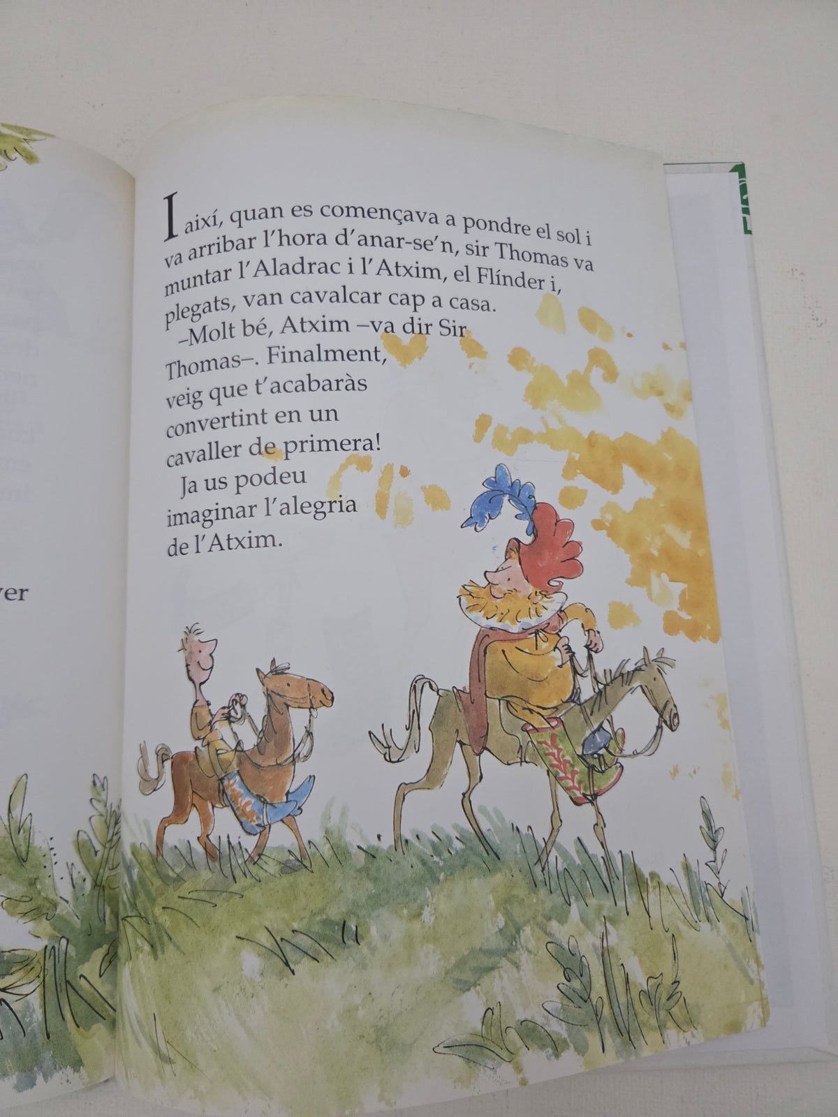 Libro Infantil "Atxim!" - Quentin Blake Edición en Catalán,