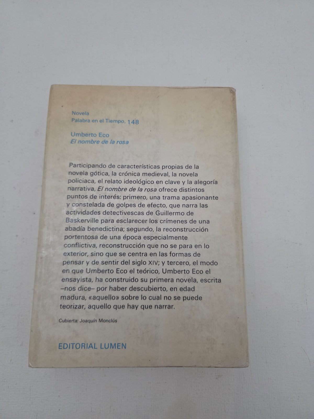 El nombre de la rosa – Umberto Eco