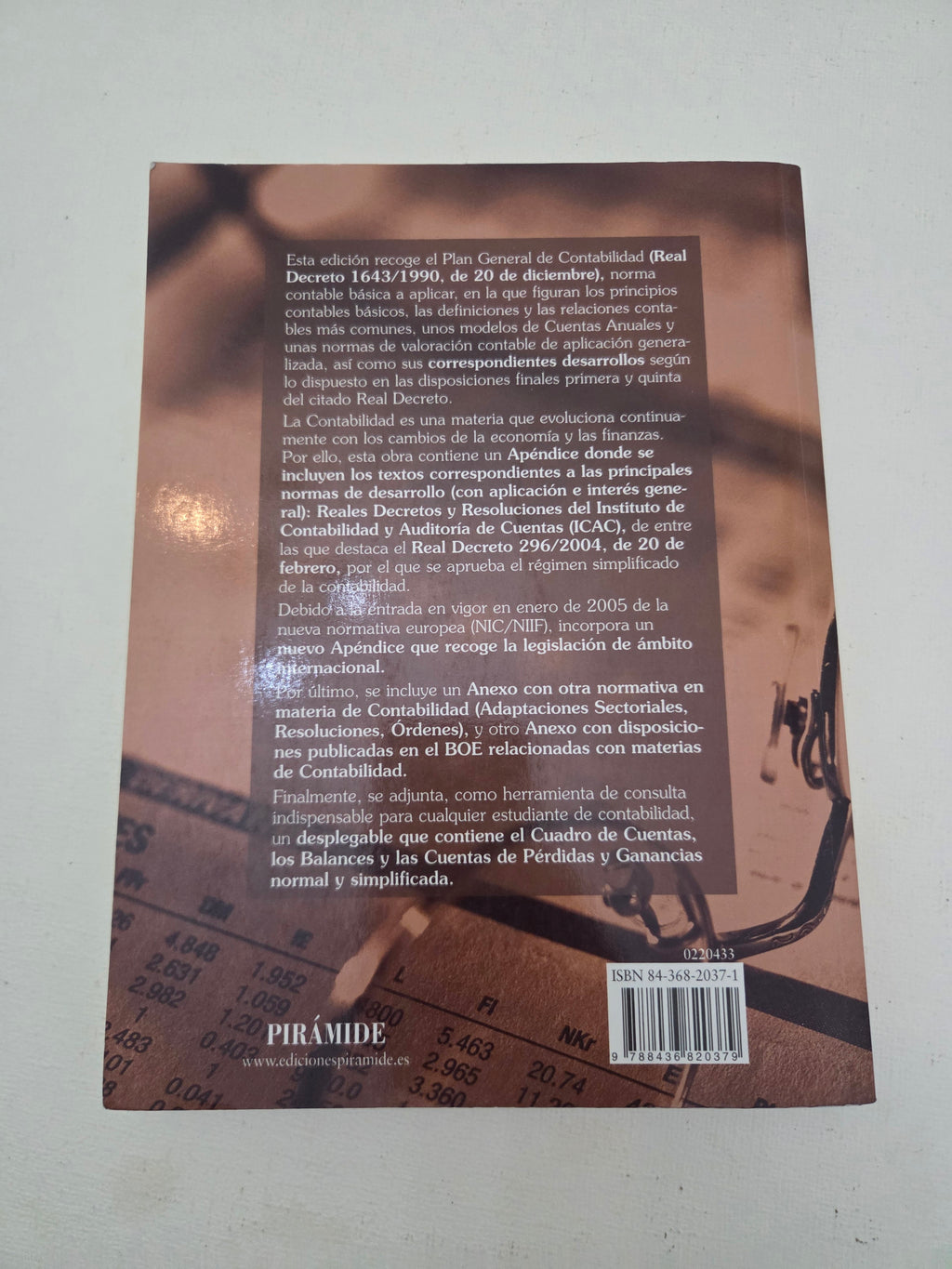 Plan General de Contabilidad (6.ª Edición)