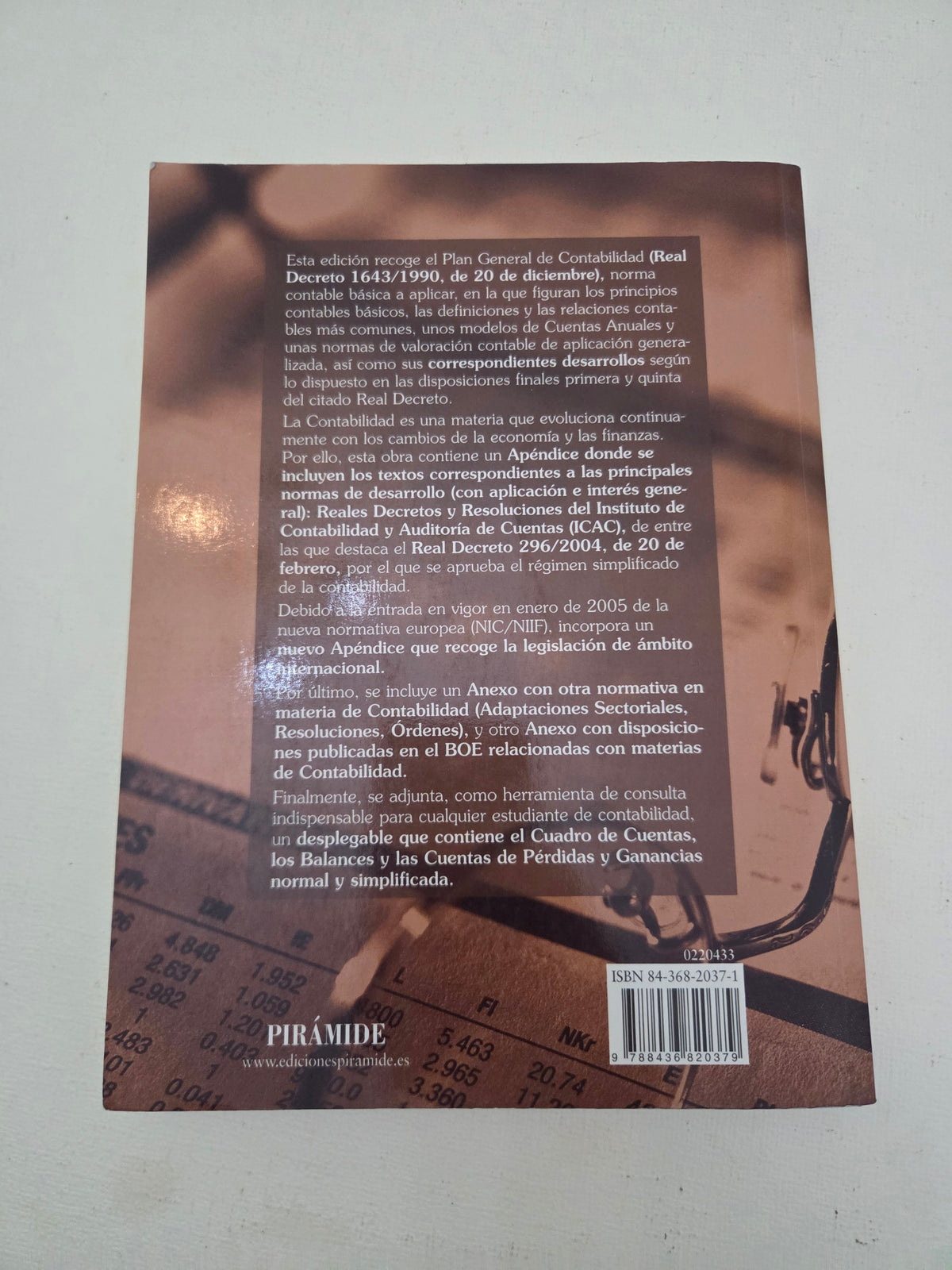 Plan General de Contabilidad (6.ª Edición)