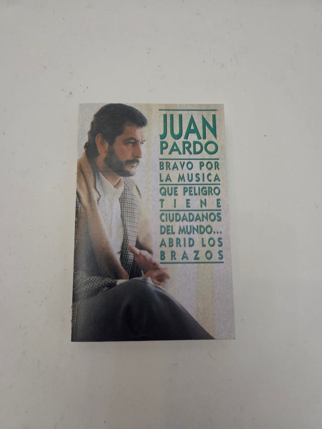 Juan Pardo – Cassette Original "Bravo por la música"