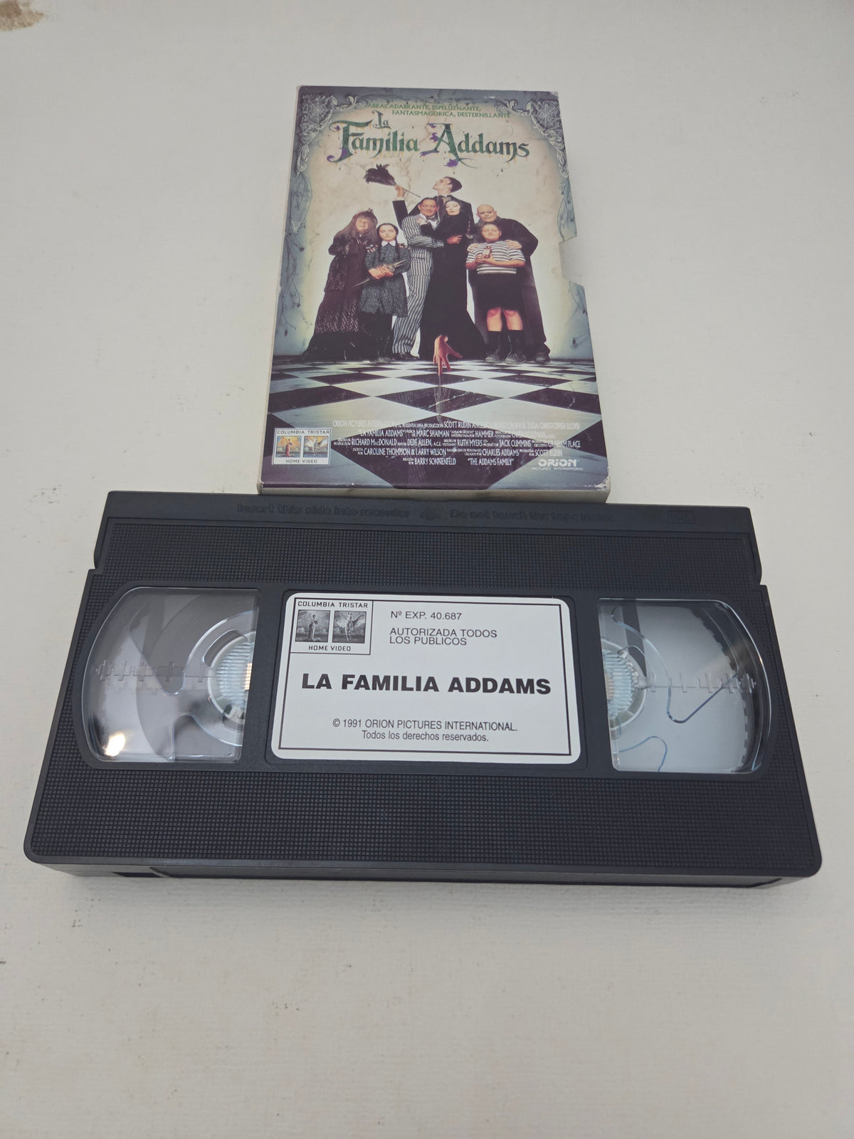 Cinta VHS La Familia Addams (1991)
